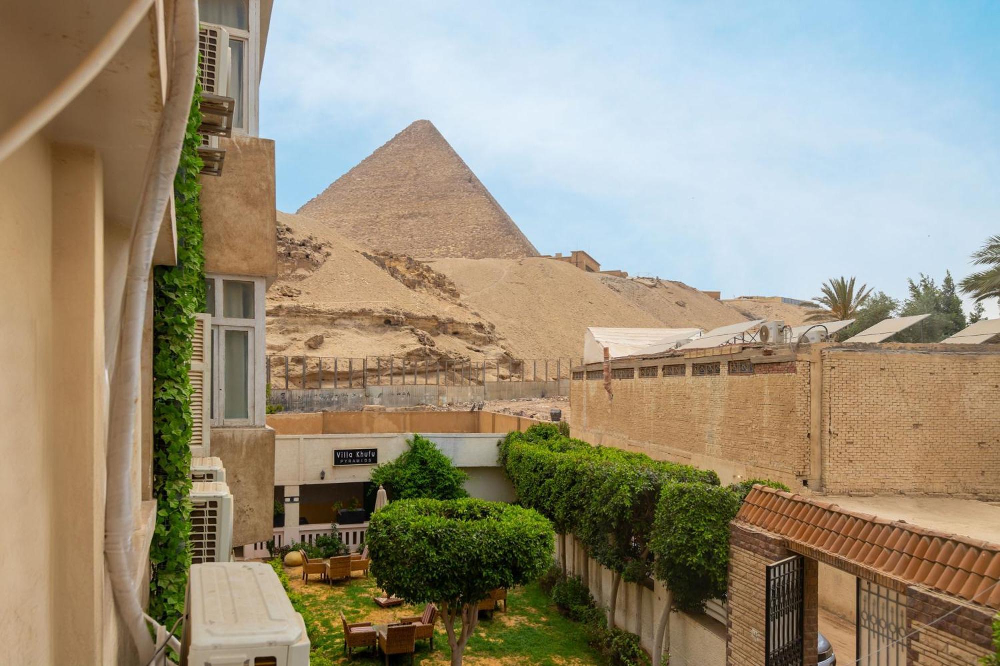 The Grand Pyramids View Hotel Kafrat al Jabal Exterior photo