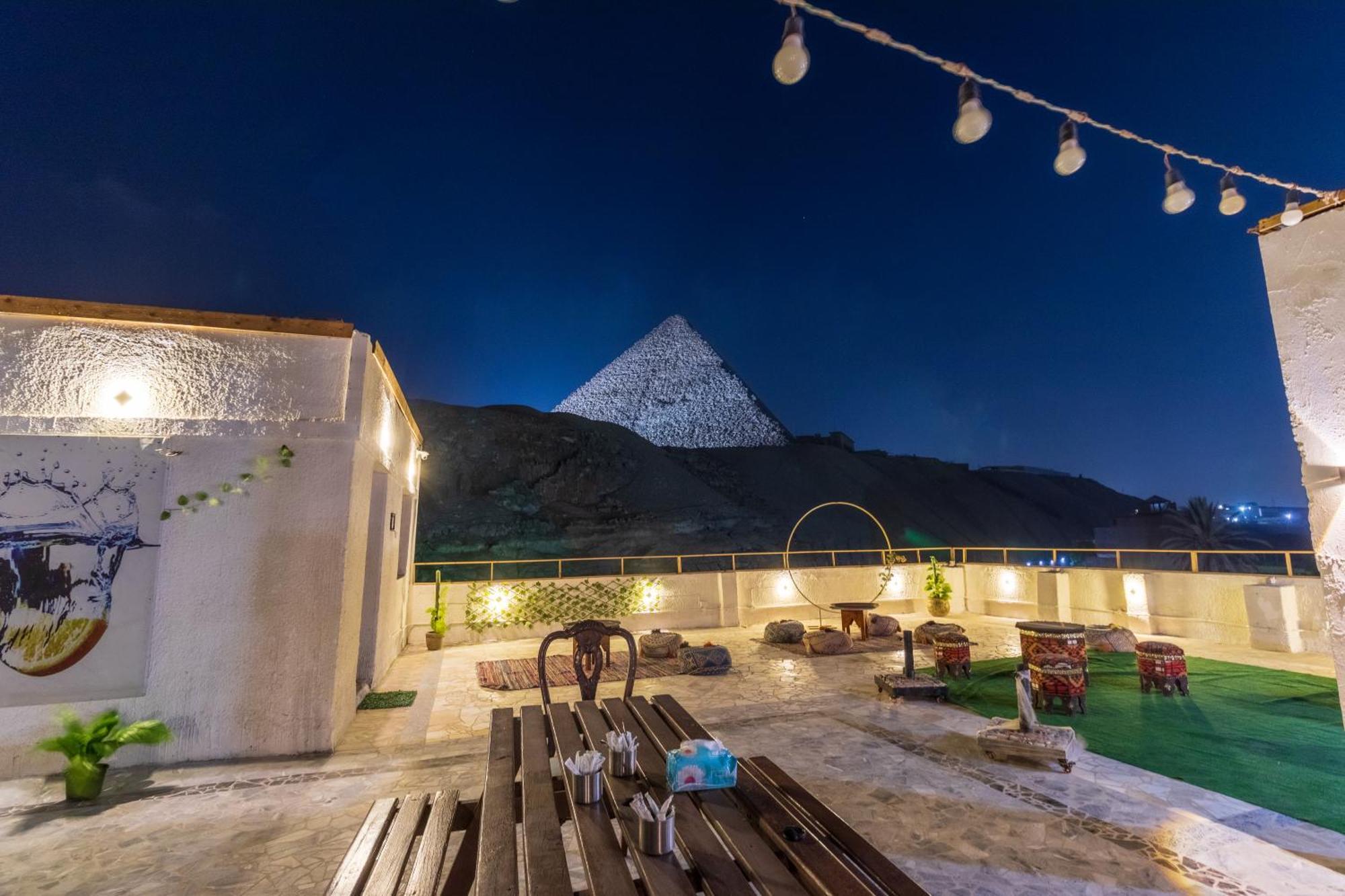 The Grand Pyramids View Hotel Kafrat al Jabal Exterior photo
